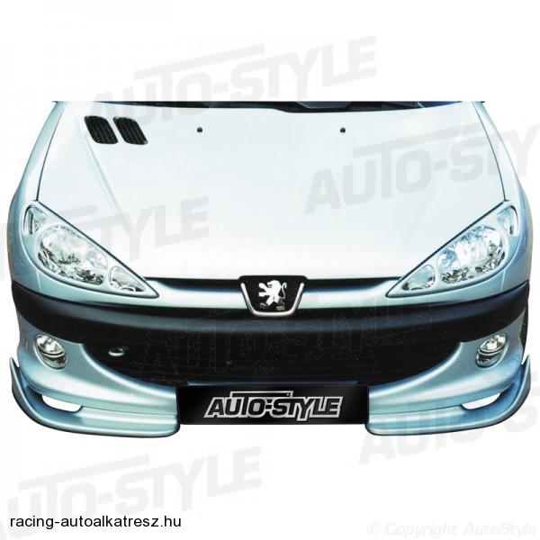PEUGEOT 206, Első lökhárító osztott toldat