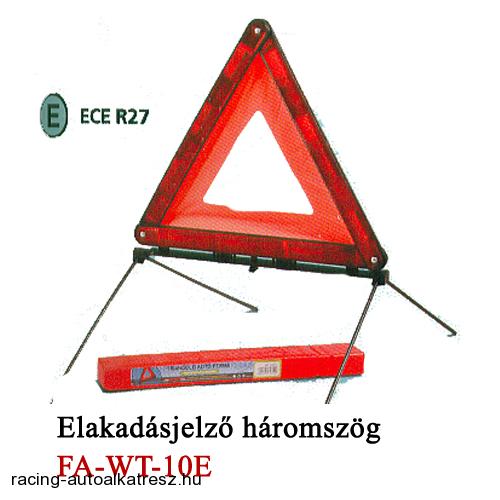 Elakadás jelző háromszög