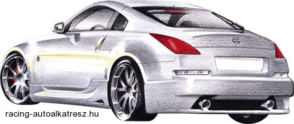 NISSAN 350Z, Hátsó lökhárító