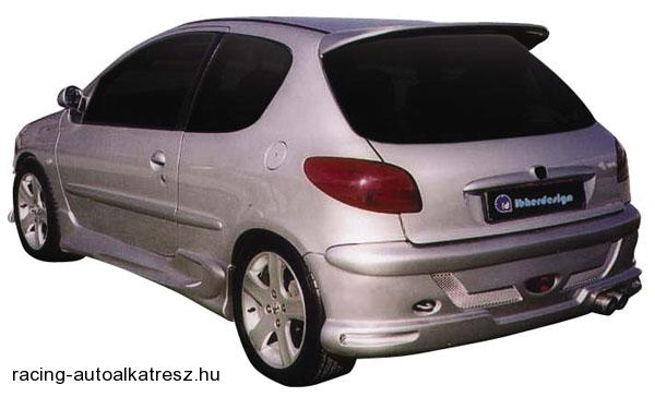 PEUGEOT 206, Hátsó lökhárító