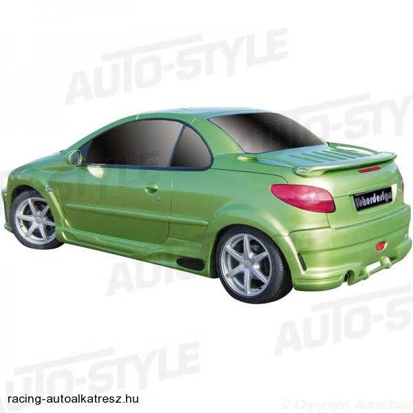 PEUGEOT 206, Sárvédő szélesítés