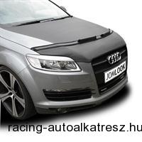 Motorháztető védő - Audi Q7 (06-08) műbőr, fekete