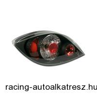 Hátsó lámpák, Ford KA 9/96 -, átlátszó/fekete
