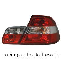 Hátsó lámpák, BMW E46/2 99-02 sauf kabrió !, kristály vörös/króm/vörös