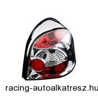 Hátsó lámpák, Renault Twingo 01-, átlátszó/króm