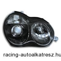 Fényszóró készlet, Mercedes W203, 00-07, xenon-hatású lencse, beépített helyzetj