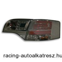 Hátsólámpa készlet - LED, Audi A4 Avant B7 11.04-03.08, füstüveg