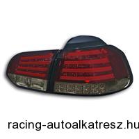 Hátsó lámpák, LED, VW Golf 6 08-, LED irányjelző, átlátszó füstüveg/króm