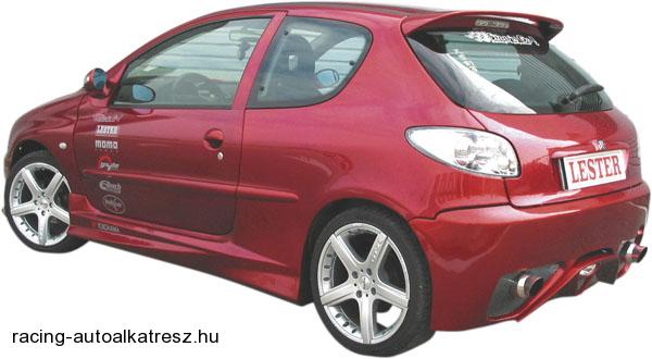 PEUGEOT 206, Hátsó lökhárító