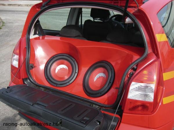 CITROEN C2, Csomagtér beépítő szett mélynyomóhoz