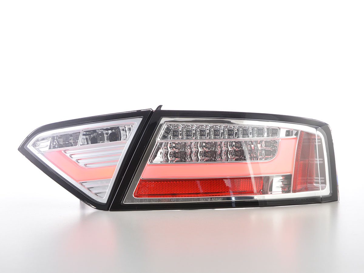 Audi A5 beleértve: Sportback (07-11 évjárat) króm LED-es hátsó lámpa