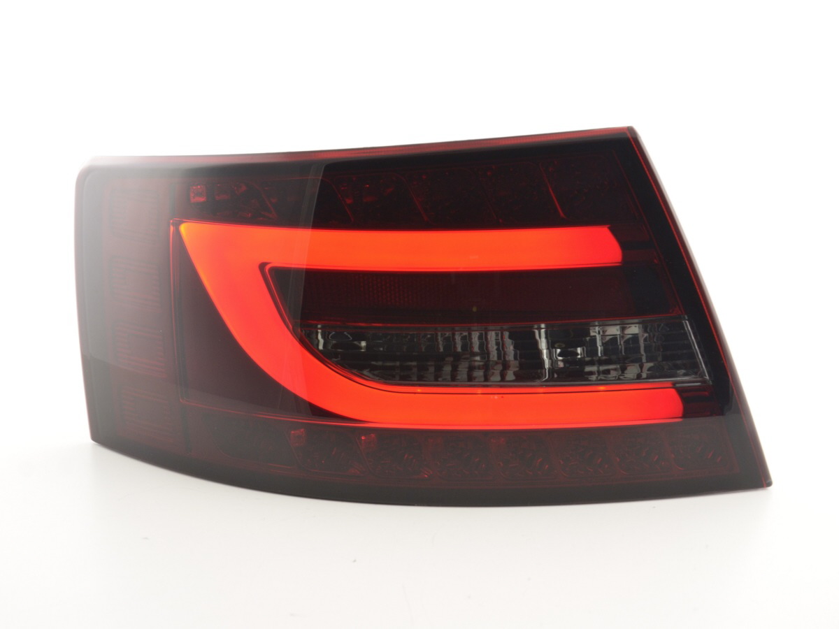 Audi A6 Limo (4F) (04-08 évjárat) vörös/fekete LED-es hátsó lámpa