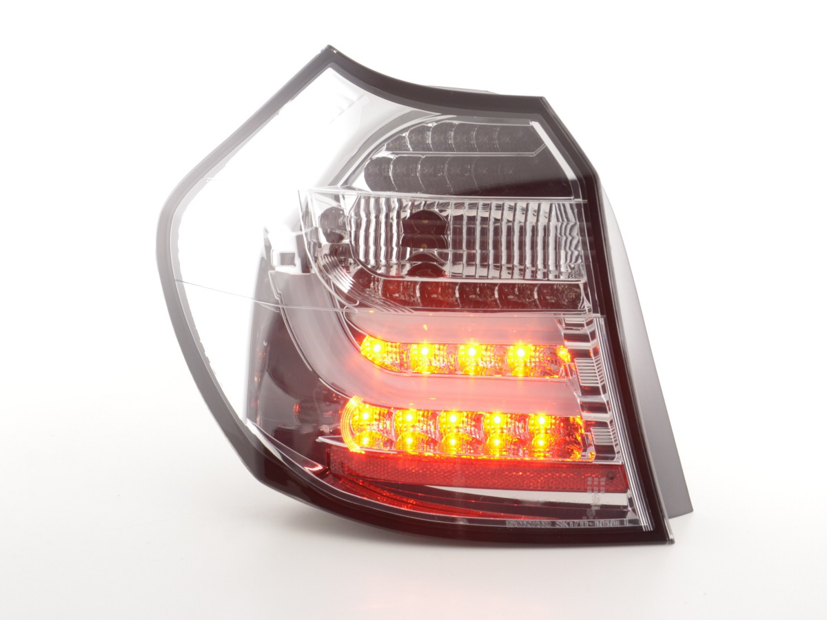 BMW 1 sorozat E87/E81 3/5 ajtós (04-07 évjárat) króm LED-es hátsó lámpa