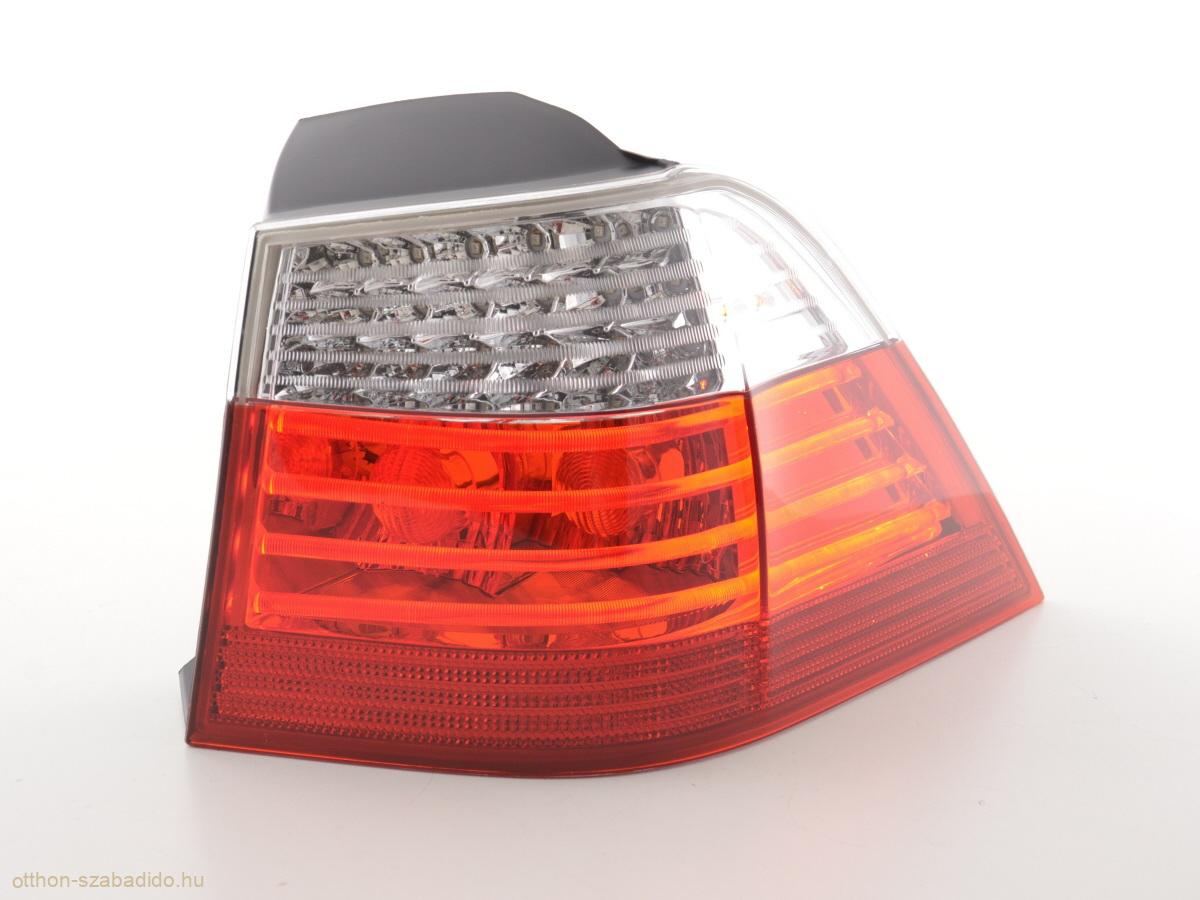 BMW 5 sorozat E61 Touring (07-10 évjárat) vörös/átlátszó LED-es jobb hátsó lámpa
