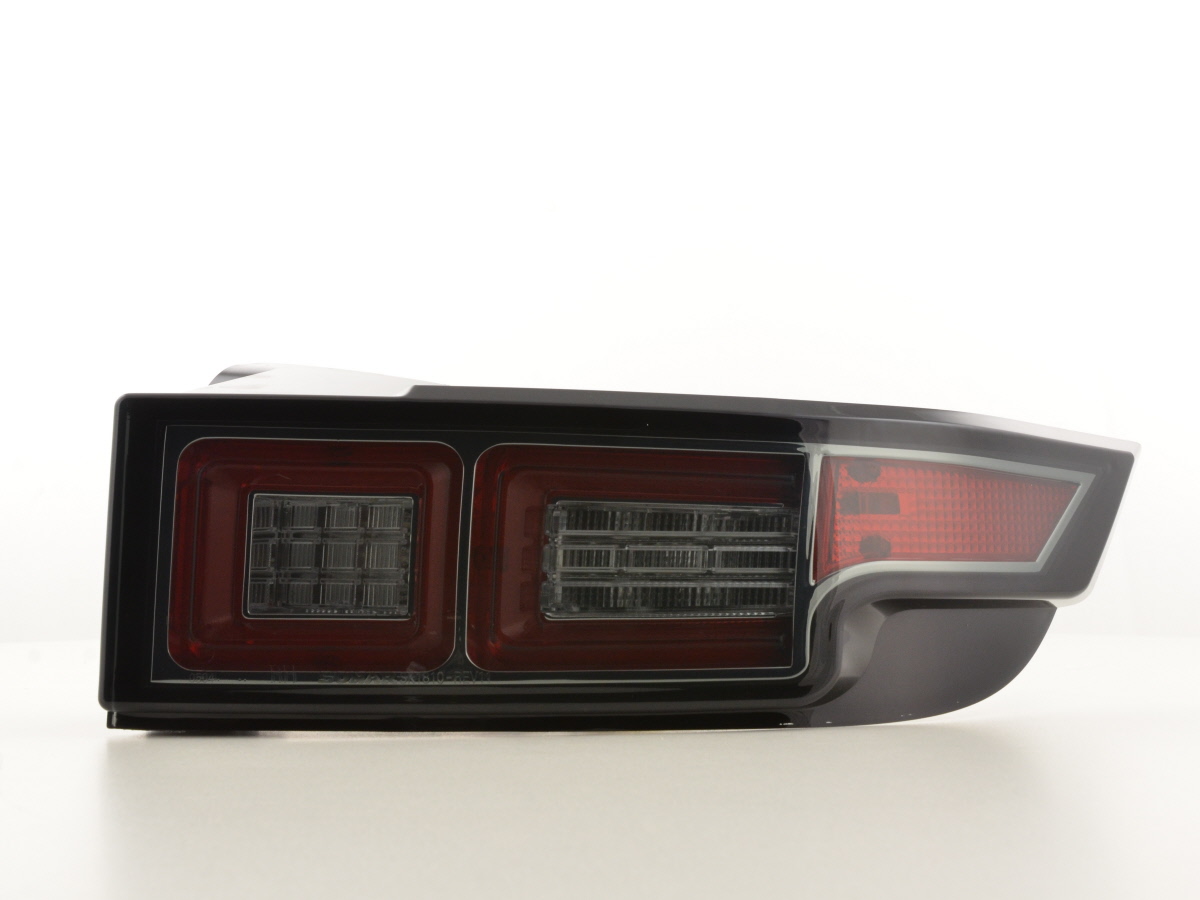 Land Rover Range Rover Evoque (2011 évjárattól) fekete LED-es hátsó lámpa