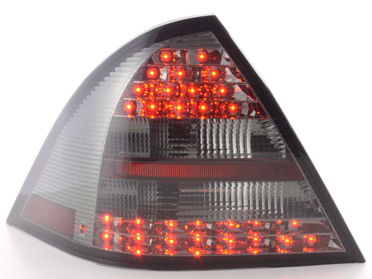 Mercedes C osztály W203 szedán (05-07 évjárat) fekete LED-es hátsó lámpa