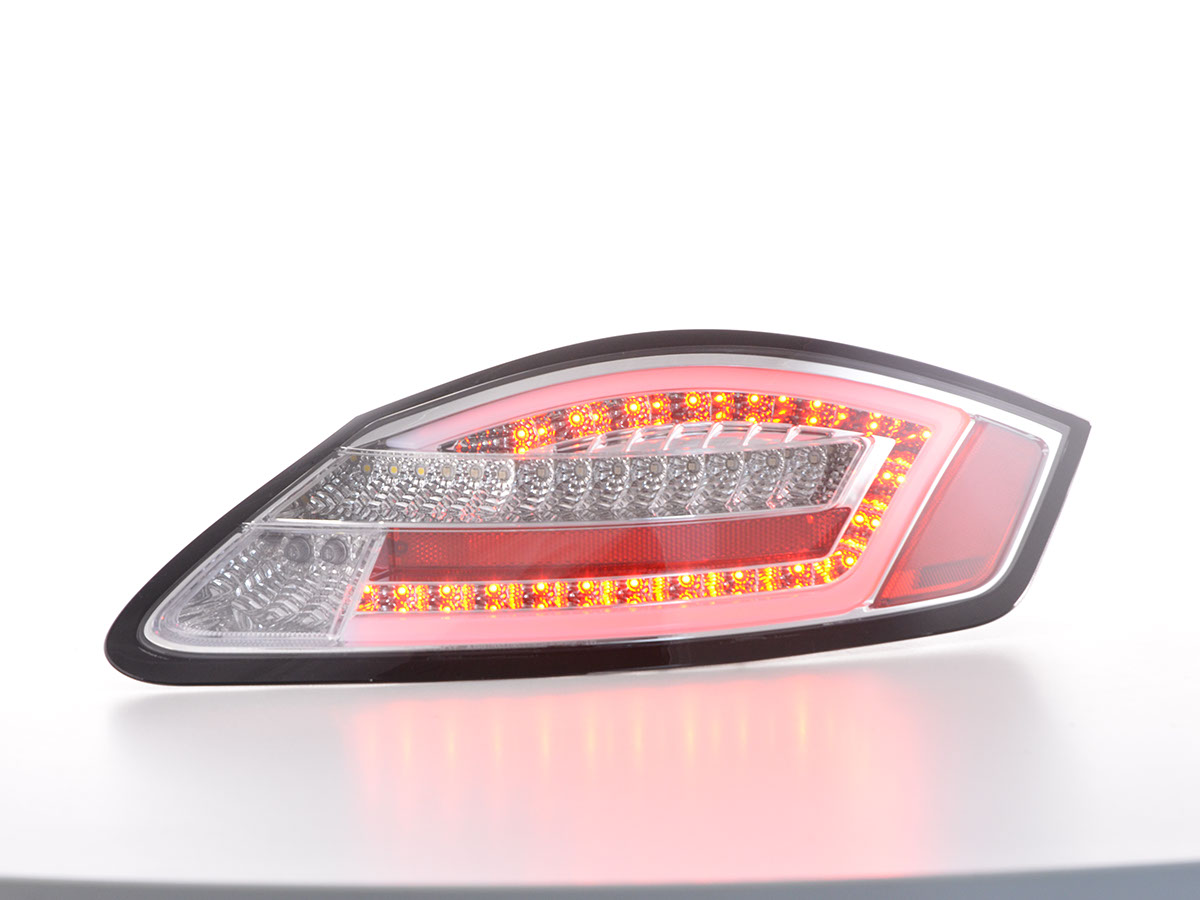 Porsche Boxster, 987 típus (04-09 évjárat) LED-es hátsó lámpa króm