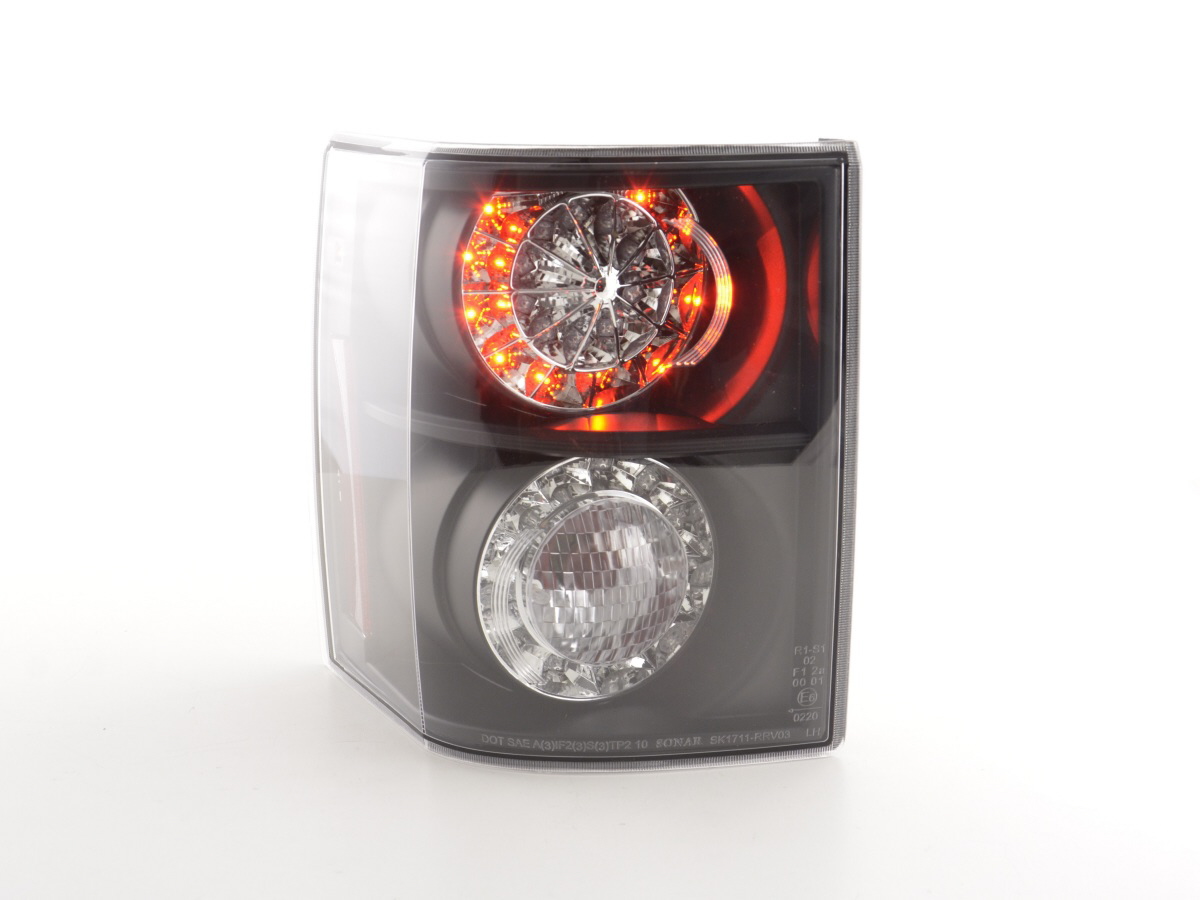 Land Rover Range Rover (02-05 évjárat) fekete LED irányjelzős LED-es hátsó lámpa