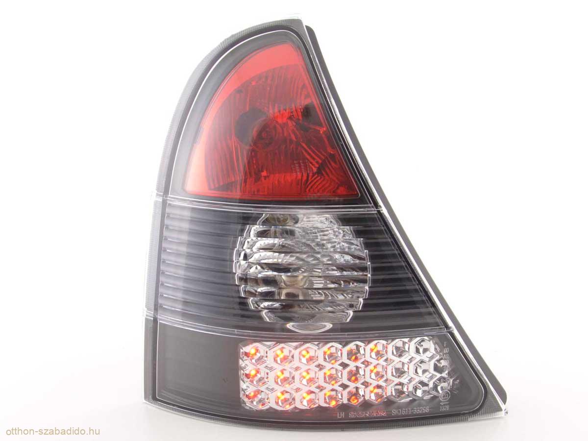 Renault Clio, B típus (98-01 évjárat) fekete LED-es hátsó lámpa