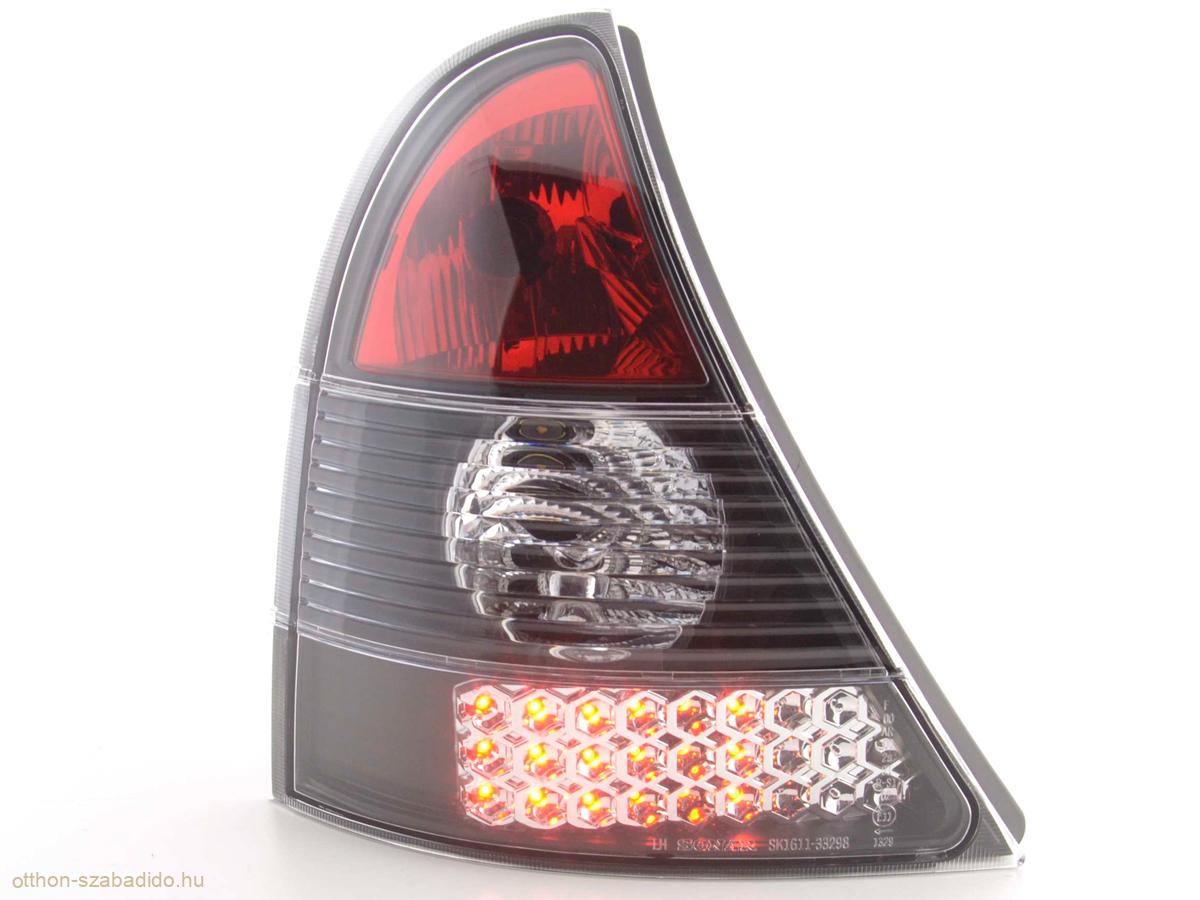Renault Clio, B típus (01-04 évjárat) fekete LED-es hátsó lámpa