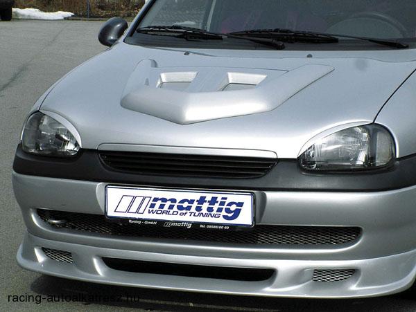 OPEL CORSA B, Motorháztető légbeömlő