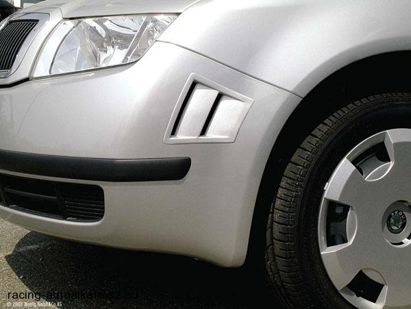 SKODA FABIA, Légbeömlő első lökhárítóba