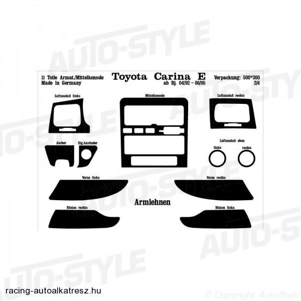 TOYOTA CARINA, Műszerfal dekorfólia