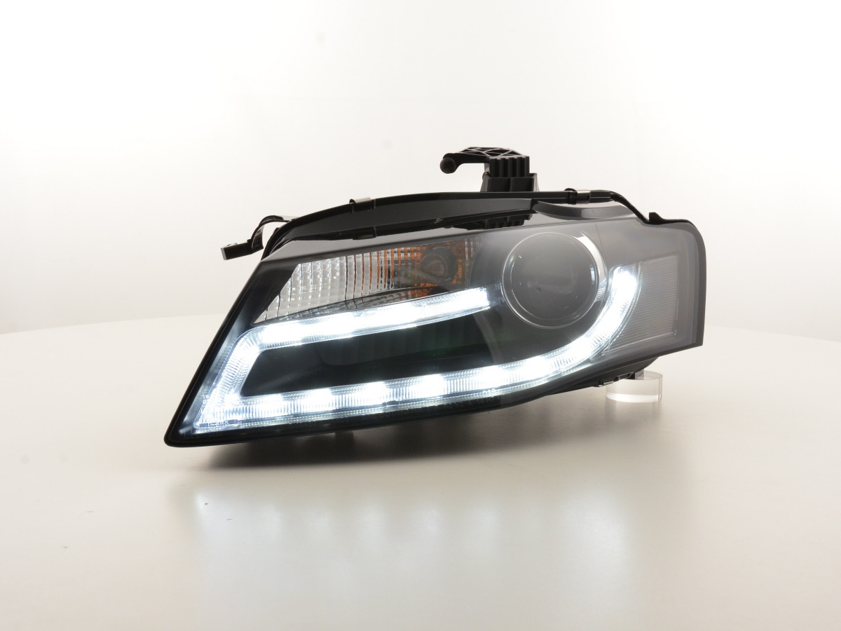 Daytime running lights Fényszóró Xenon Daylight Audi A4 B8 8K évjárat: 07-11 fekete