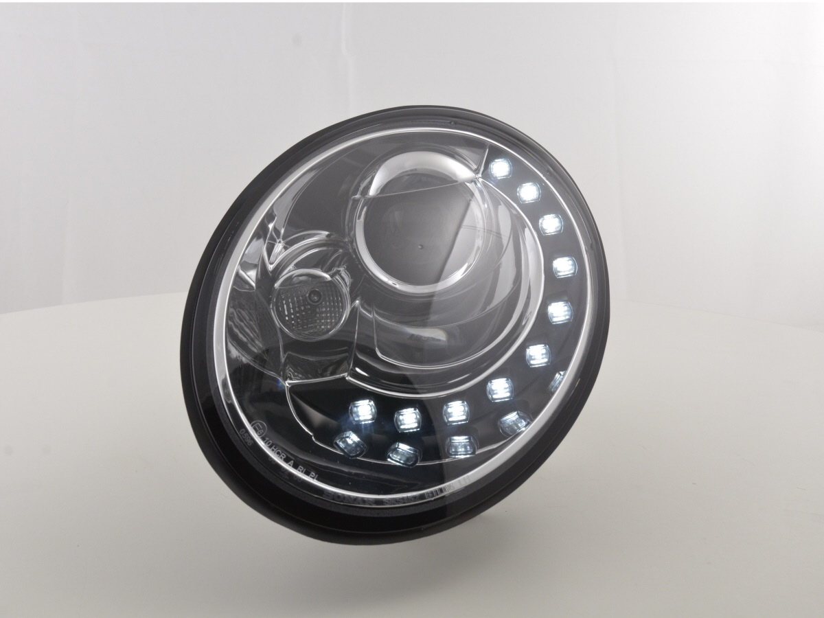 Nappali menetfényes fényszóró VW New Beetle 2006 évjárattól króm LED világítással