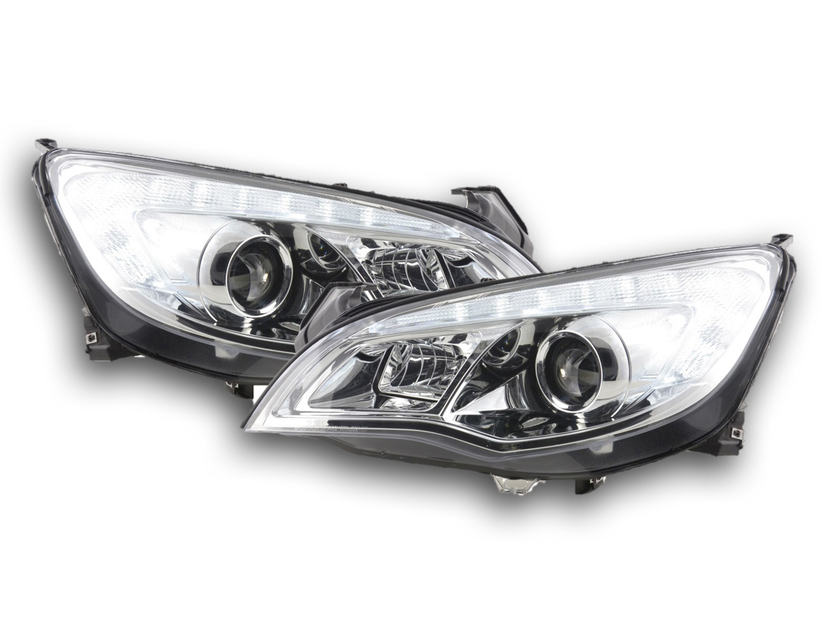 Fényszóró Opel Astra J 5 ajtós évjárat: 2009-2012 króm motorral