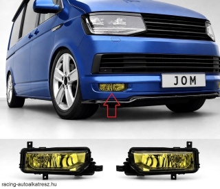 VW T6 sárga ködlámpa